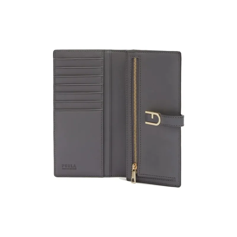 Furla Leather Wallet Extra Large Women's Earth Tone-2