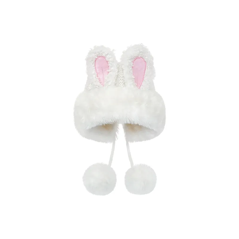 ZKY Polyester Trapper Hats Women's-0