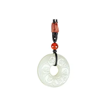 Shujie Hetian Jade White Jade Unisex