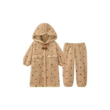 O'MESIK Pajama Set Women's Brown