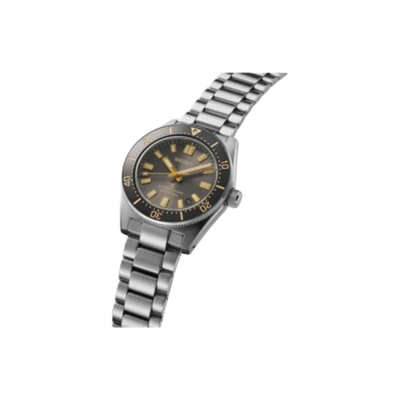 SEIKO PROSPEX Collection Automatic Mechanical Movement Stainless Steel Strap Watch 40mm Men's Watches Gray Dial-1