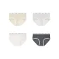 Matcha Green+Light Heather Gray+Ecru+Classic Black