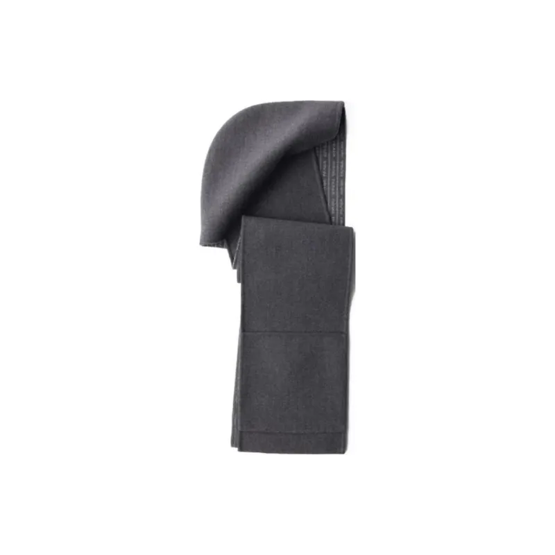 PRADA Wool Knit Scarves Women's Gray-0