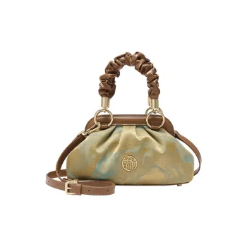 Ancient Yi Xi Polyester Shoulder Bag, Crossbody Bag, Handbag Trumpets Women's Cinnamon Light Brown
