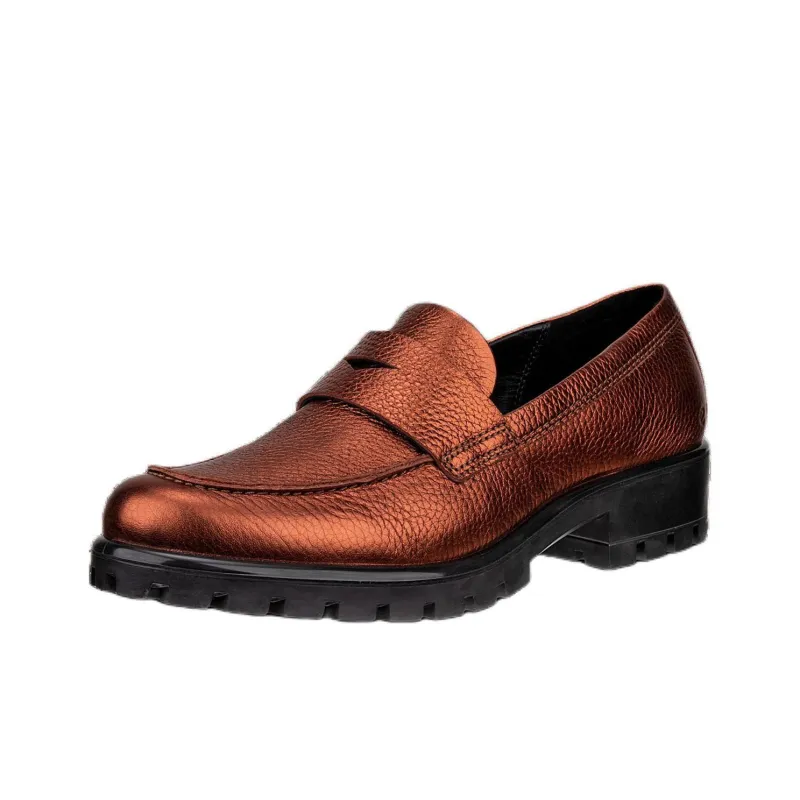 Ecco Modtray Loafers Women's Bronze-1