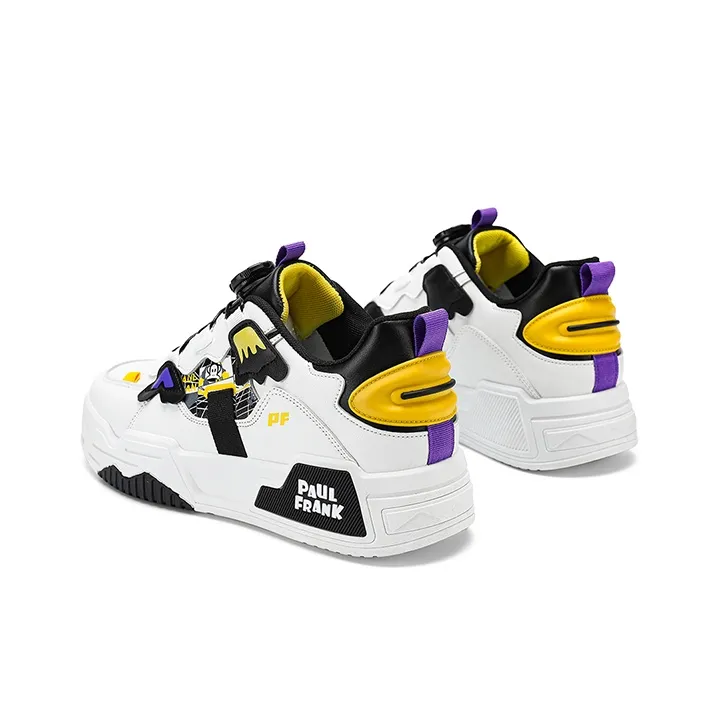 PAUL FRANK Slip-Resistant High-Top Skateboard Shoes Men's-53
