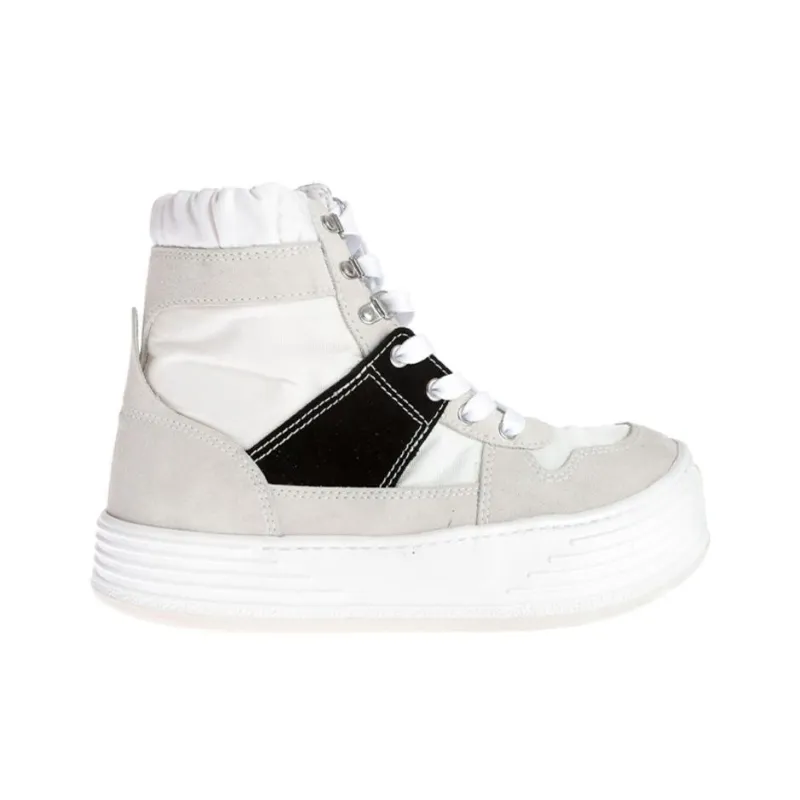 PALM ANGELS High-Top Sports Skateboard Shoes Men's White-1