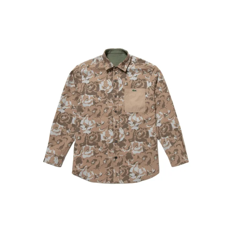 LACOSTE Shirt Men's Olive Green-2