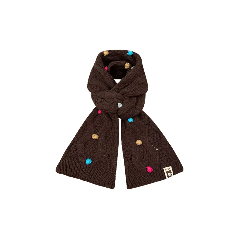PLAN IN Knit Scarves Women's-8
