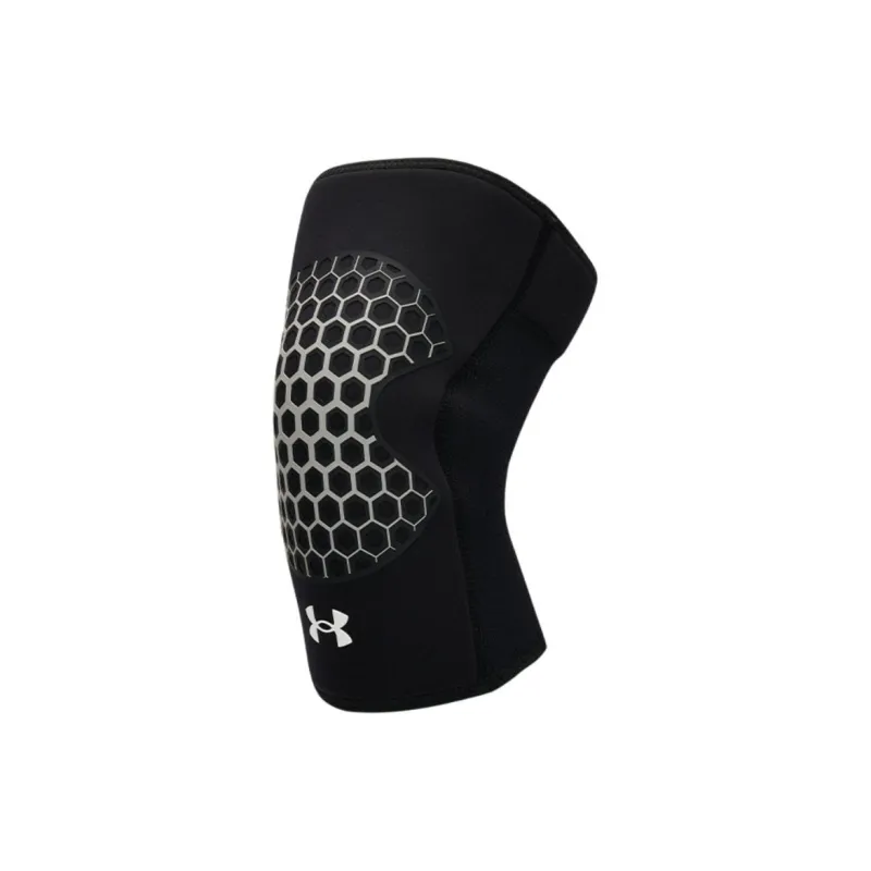 Under Armour Knee Pads Polyester Polyamide SBR Composite Fabric Running Mountaineering Tennis Basketball Fitness-0