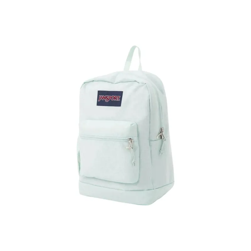 JanSport Fabric Backpack Regular Unisex Cyan Ripples-1