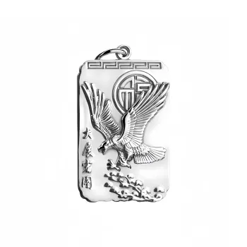 BKBU 999 Fine Silver Pendants Unisex