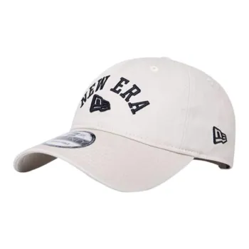 New Era Cotton Baseball Caps Unisex Light Beige
