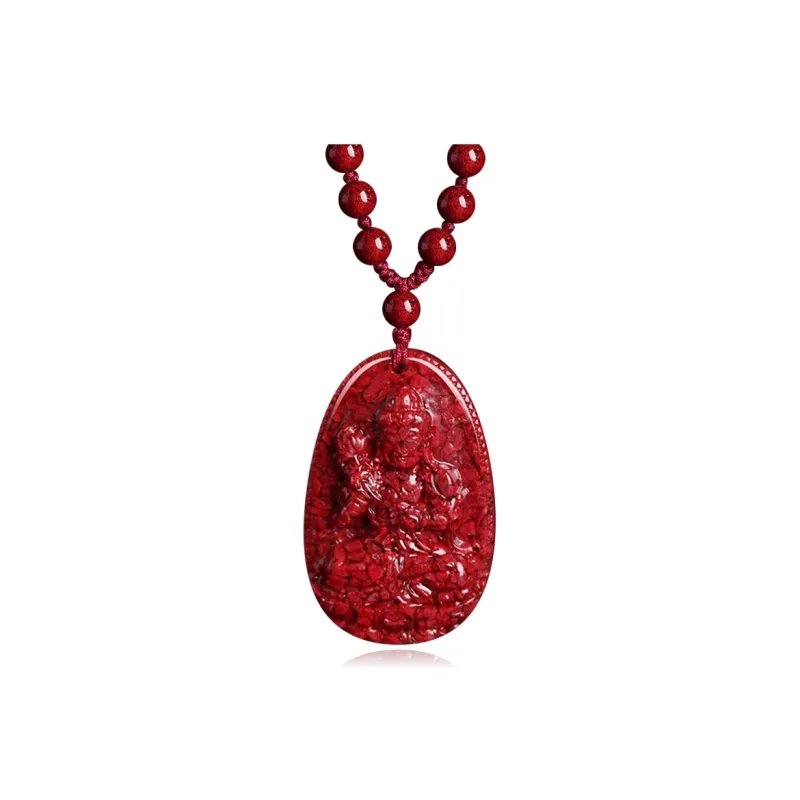 EADDA JEWELRY Cinnabar Necklaces Unisex-14