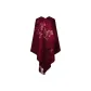 Colored Glaze Flower-Burgundy