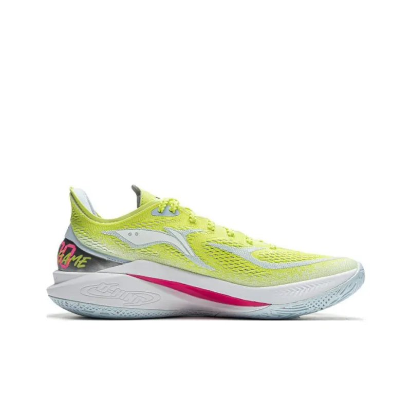 LINING Speed Of Sound 12 V2 Basketball Shoes Men Low Top Green-1