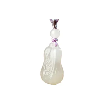 Jade Said Hetian Jade Pendants White Jade Women's