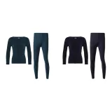 Men's 2 Set (Navy Blue+Black)