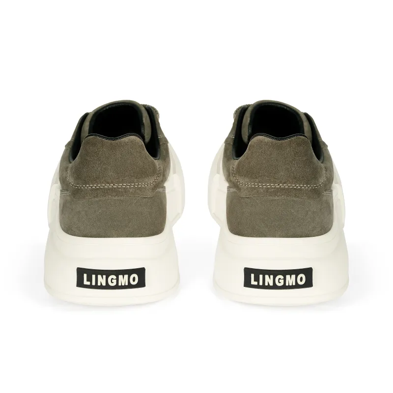LINGMO LINGMO Lightweight Low Top Skateboard Shoes Men's-28