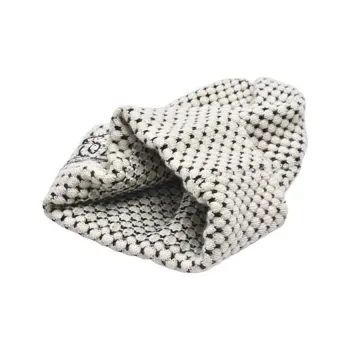 CHANEL Wool Beanies Women's White
