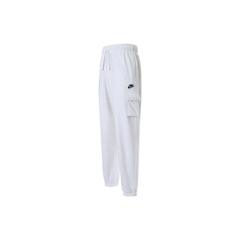 Nike Sportswear Club Fleece Knitted Sweatpants Women's Birch Heather/White-1