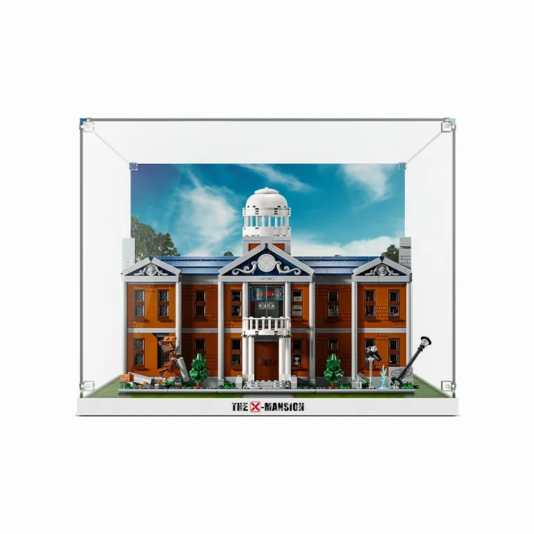 LIGHT YOUR BRICKS Compatibility Building Block 76294 Superhero X Men  X Mansion Storage Box Model Accessories-2