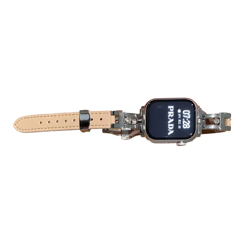 NCFCK Apple Compatibility Watch Band Leather-5