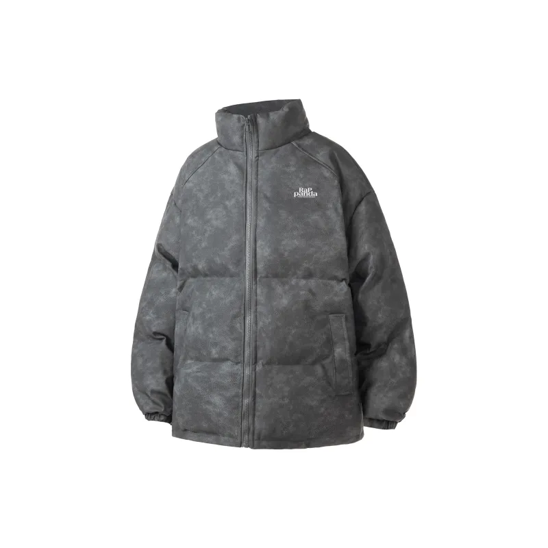 RAP PANDA Puffer Jackets Unisex-4
