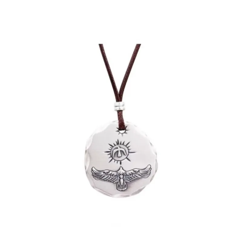 Brahmacharya 999 Fine Silver Pendants Unisex-0
