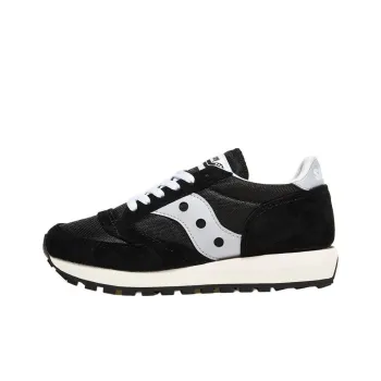 Saucony Jazz 81 Anti-Slip Wear-Resistant Low-Top Casual Running Shoes Unisex Black