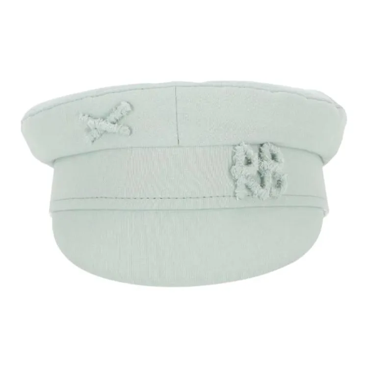 RUSLAN BAGINSKIY Logo-appliqué Baker Boy Hat-0