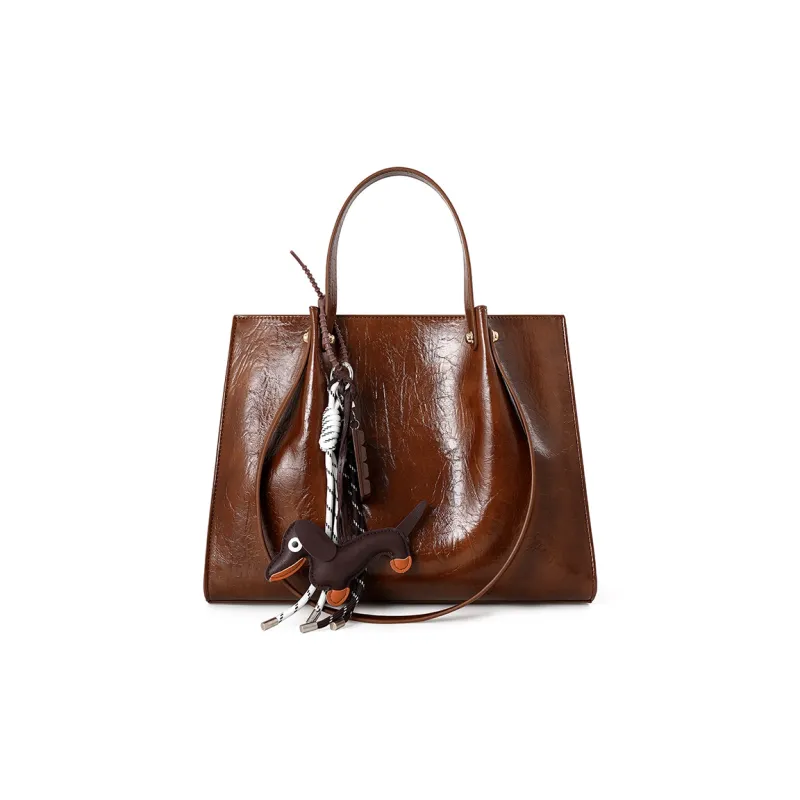 Vigno Synthetic Leather One Shoulder Handbags Regular Women's Black/Brown/Coffee/Burgundy-0