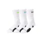 3 Pack (White with Black Logo+Carolina Blue Logo+Neon Green Logo)