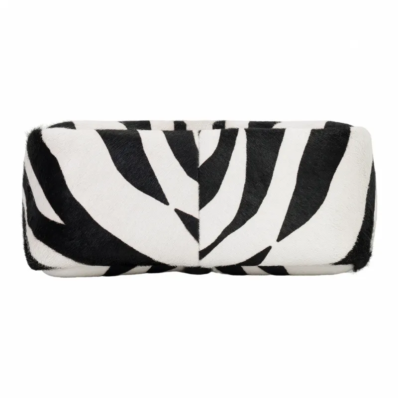 Givenchy G-Hobo Shoulder Bag Mini Zebra Print Black/White
