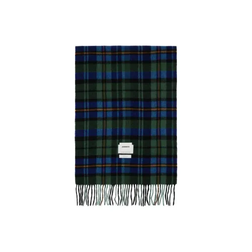 ADER ERROR Wool Knit Scarves Men's Turquoise