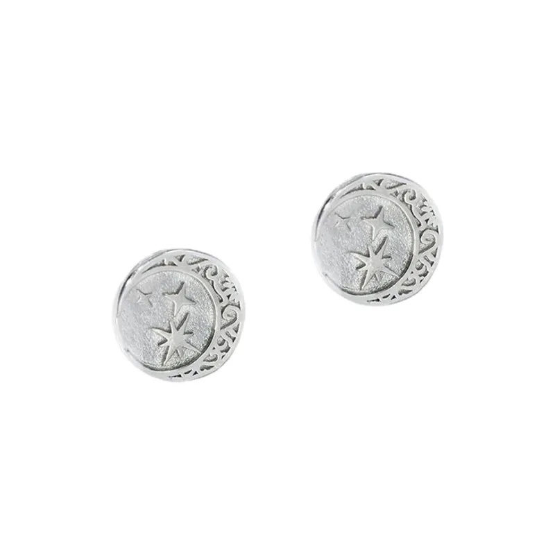 VAN GOGH Copper Stud Earrings Unisex-5