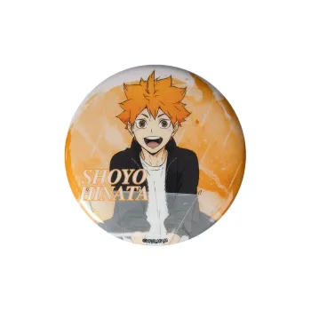 BOOM COMIC Haikyuu!! Characters Transparent Umbrella Collection Badge Shoyo Hinata Tobio Kageyama Badges