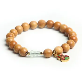 Is Here Barbie Sandalwood Bracelets Unisex