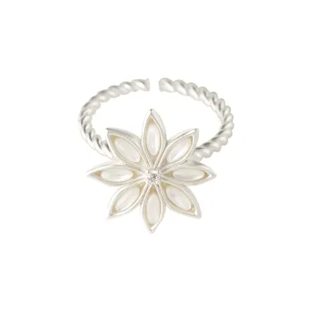BAODEYI Silver Plated Copper Rings Unisex
