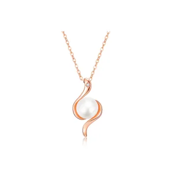 CHIEMOT S925 Silver Collarbone Chain Women's