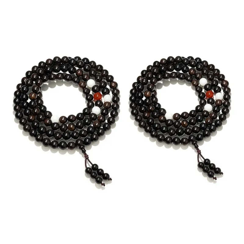 EADDA JEWELRY Ebony Wooden Bracelets Unisex-3