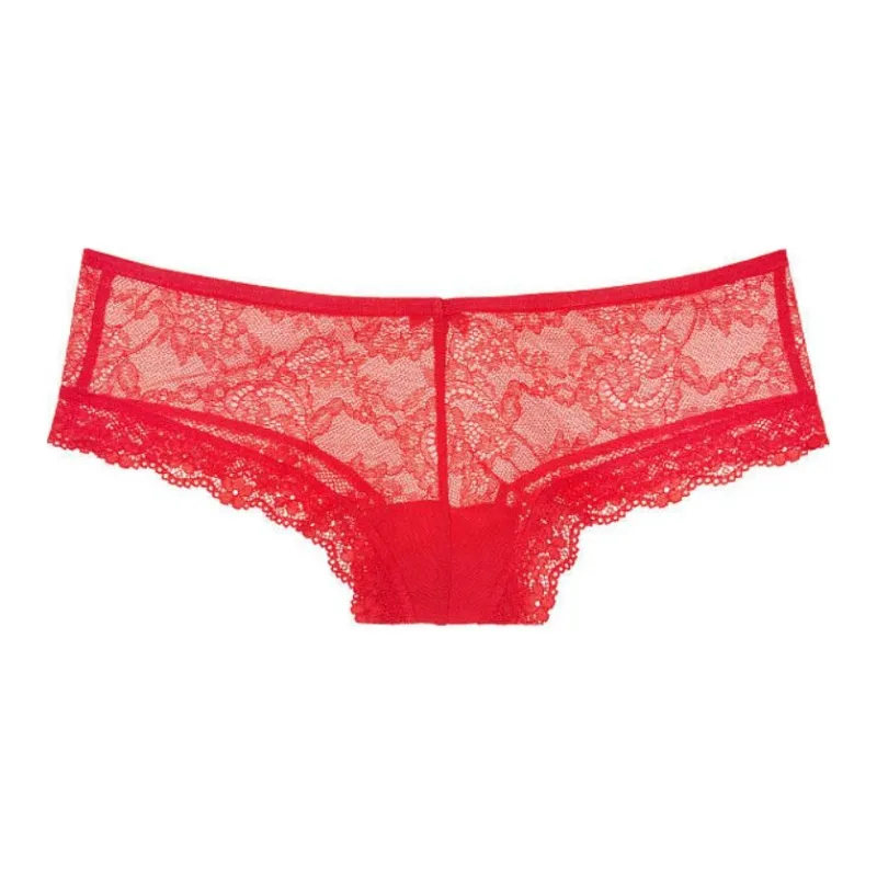 Victoria's Secret Underpants Women's 1 Pack Bright Cherry Red-1