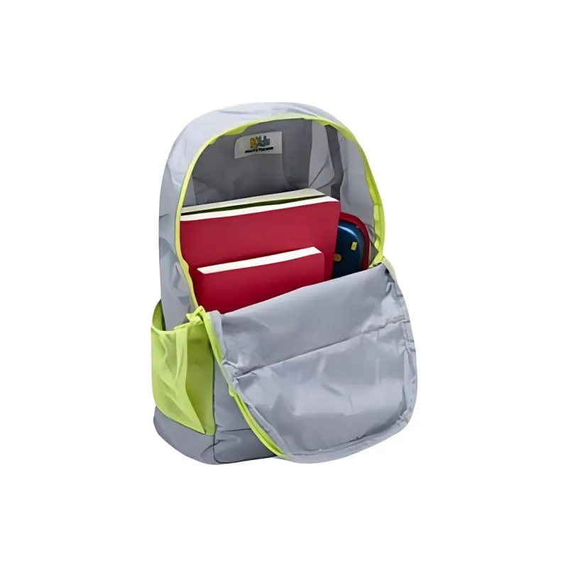 Skechers Fabric Backpack Regular Unisex Oyster Gray-3