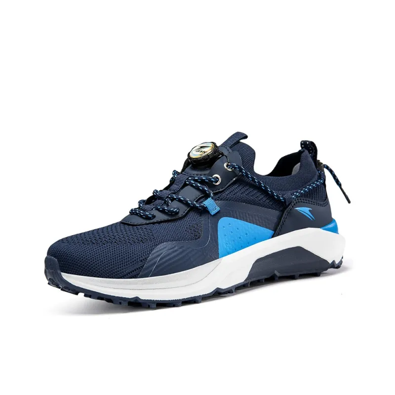 Kinglake Cushioning, Slip Resistant, And Abrasion Resistant Low Top Casual Running Shoes Men's Dark Blue-1