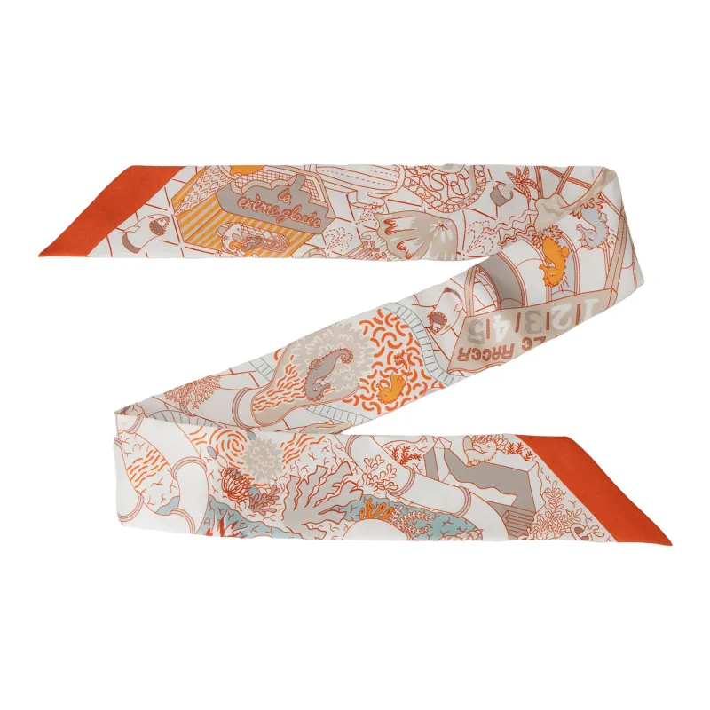 HERMES Silk Scarves Women's Multicolor-1