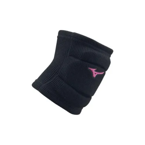 Mizuno Elbow Pads Protective Black Polyester, Rubber, Rayon Unisex