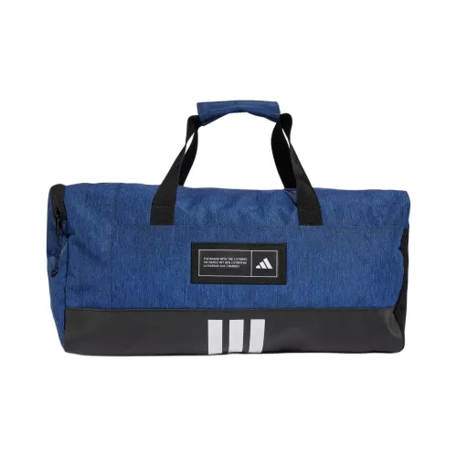 Adidas Polyester Travel Bag Small Size Unisex Marine Blue