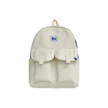 LUVISTRUE Canvas Canvas Bag Backpack Regular Unisex Black/White/Green/Brown