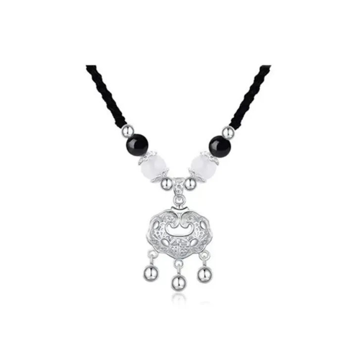 MOVER S999 Fine Silver Necklaces Women's-0
