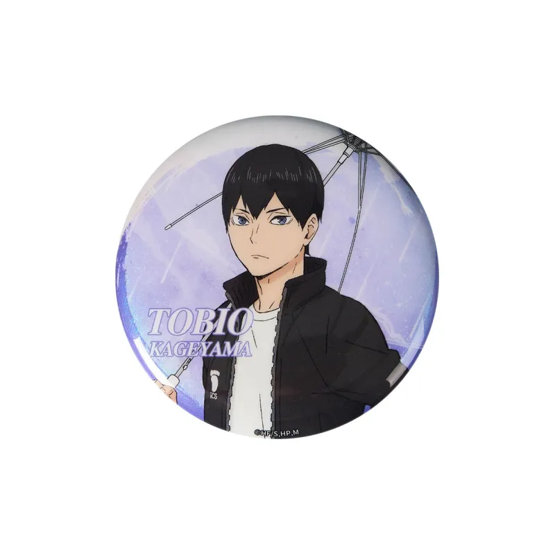 BOOM COMIC Haikyuu!! Characters Transparent Umbrella Collection Badge Shoyo Hinata Tobio Kageyama Badges-1